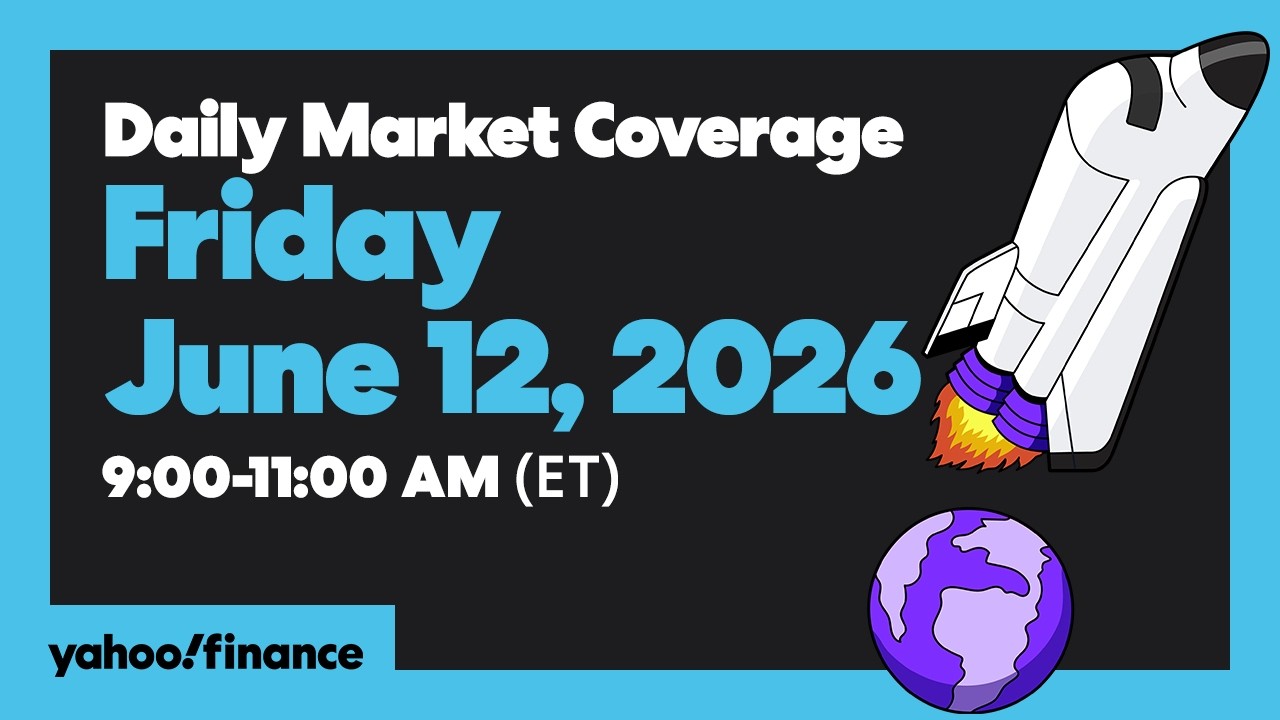 Yahoo Finance Live: US stocks rise with historic SpaceX IPO, Iran peace odds in focus