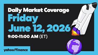Yahoo Finance Live: US stocks rise with historic SpaceX IPO, Iran peace odds in focus