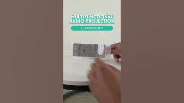 Upgrade your mornings with our Multifunctional Radio Projection Alarm Clock! ⏰🔊