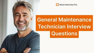Sample Interview Questions for General Maintenance Technician with Answers