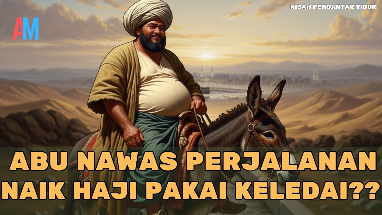 Abu Nawas PERJALANAN Misterius ke Tanah Suci dengan Keledai ? | Kisah Pengantar Tidur