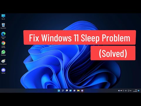 Fix Windows 11 Sleep Problem (Solved)
