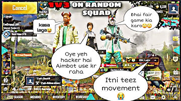 Joined random squad like a bot and challenged them 1 VS 3 😮 | Part 2 | DW HAMZA | PUBG MOBILE