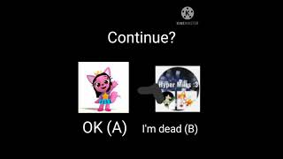 Girlfong Vs Hyper Miles 3 Wii Uk Bootleg Continue Game Over