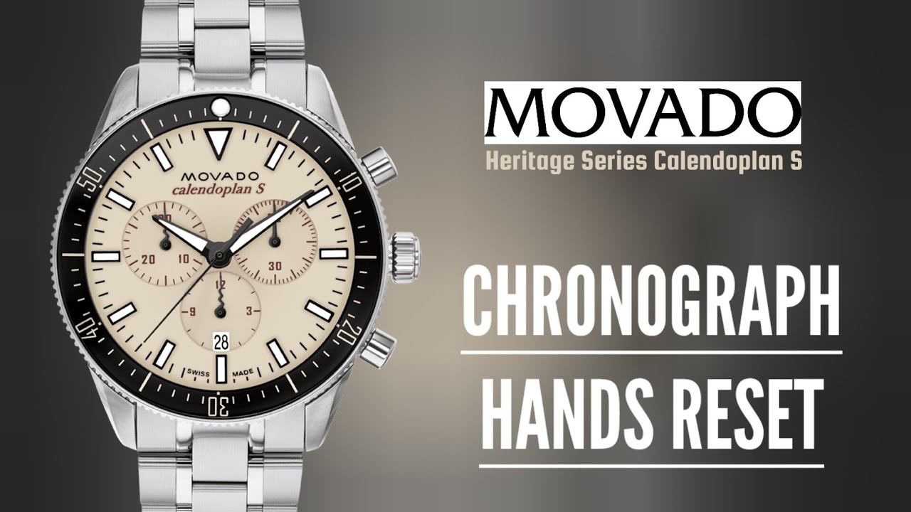 Mouvement De Montre Movado Calibre 380 - 451 - Renvoie De Minuterie - Occasion