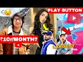 Sourav Joshi Vlogs Earns ₹1cr/Month?😧, MrBeast 100 Million Play Button (Fan Made), Manoj Day, Krsna