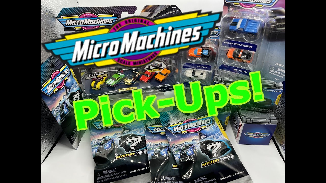 New Micro Machines Pick Up! FREE Blind Bags! Transformers. Series 1 2-packs!