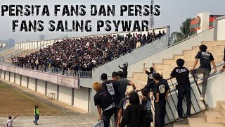 RUSUH! PERSITA FANS DAN PERSIS FANS SALING PSYWAR