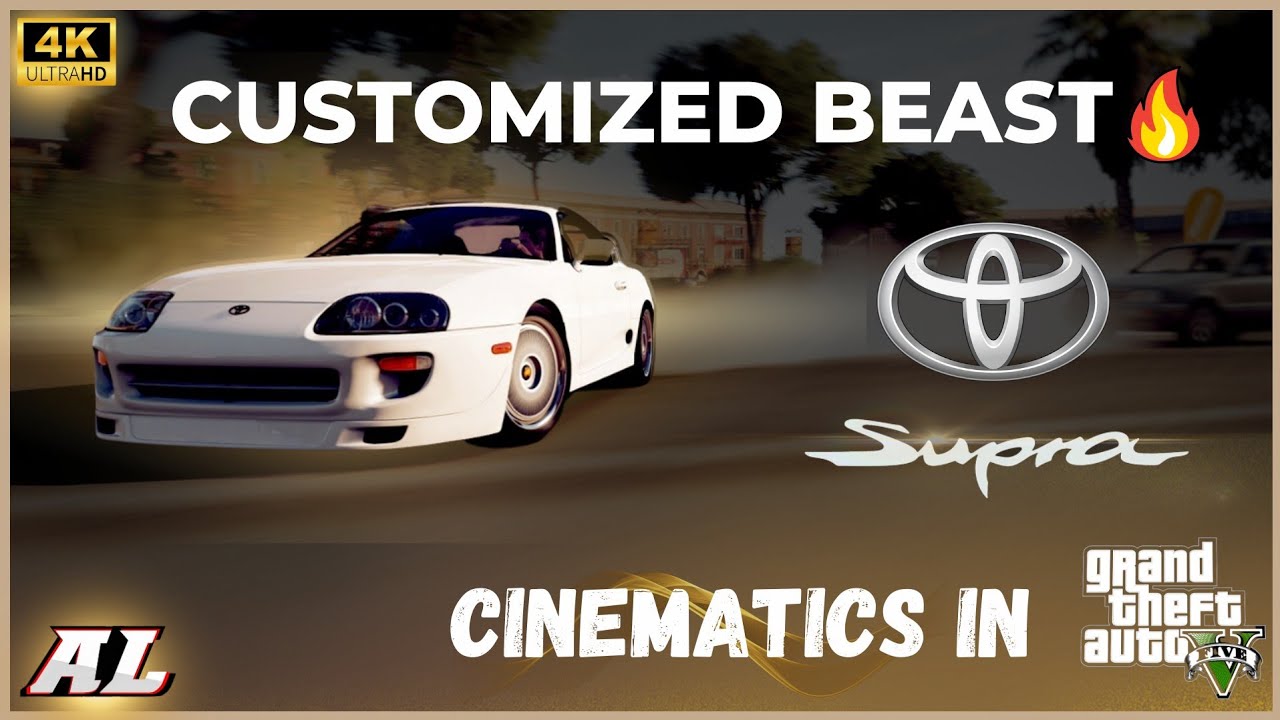 TOYOTA Supra cinematics X Freddie Dredd-Killin' | GTA-5 | #gta5 #gta5mods #trending