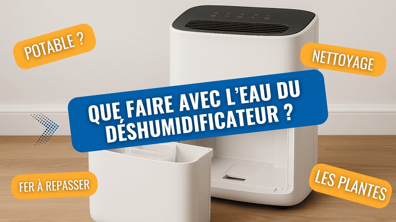 Que faire avec l'eau du déshumidificateur ? YouTube — free download