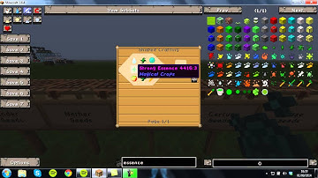 Magical Crops - Tutorial - Making Seeds With Strong Essence