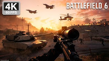 Battlefield 6: Insane Graphics Gameplay - 4K 60FPS - No Commentary Satisfying