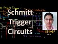 Schmitt Trigger Circuit | Comparator with Positive Feedback | OP-AMP with Positive Feedback