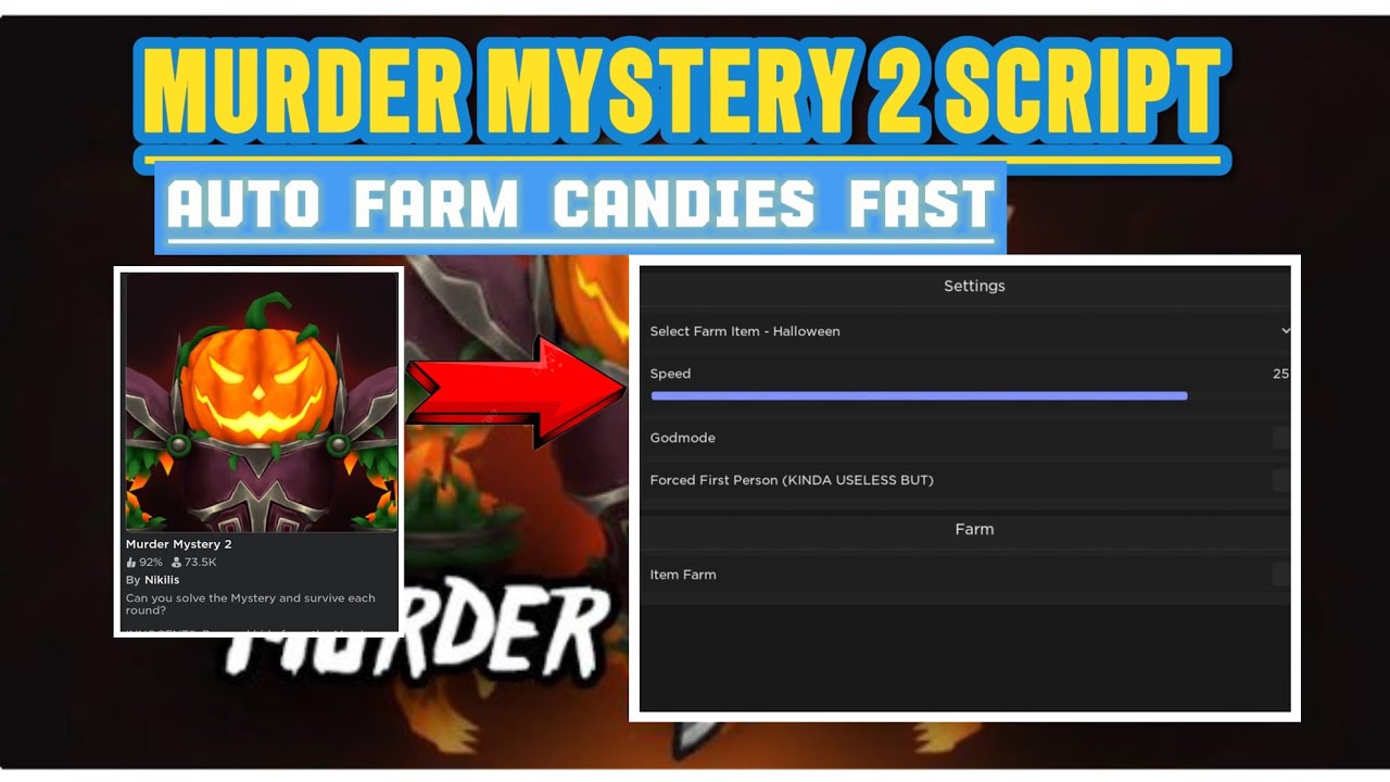 HALLOWEEN UPD🎃] Murder Mystery 2 Roblox Script
