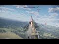 War Thunder ; Spitfire Mk.Vb/trop ; enemy shot down😁 ; double strike, professional: x5