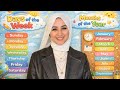 الصف الاول الابتدائي الوحده الاولي الترم الثاني 2026 Grade One Unit 1 My Week 2026