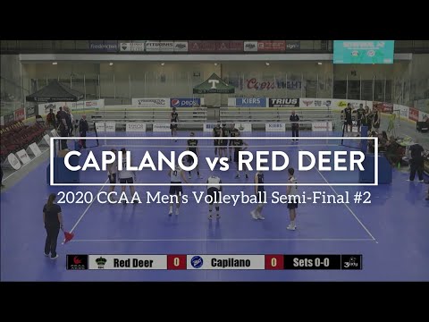 2020 CCAA Men's Volleyball National Championship: CapU vs Red Deer Highlights