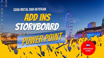 Cara Instal dan Aktifkan Add ins Storyboard pada Power point