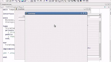 สอน DELPHI โดย อจ.จิรายุ บทที่ 2 การเล่นกับฟอร์ม และ OOP