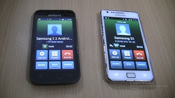 Incoming call & Outgoing call at the Same Samsung S2 Android 4+S1 black