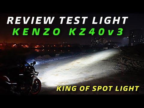 #1 REIVEW KENZO KZ40V3 TEST LIGHT | so sáng độ sáng với KZ40v2 tiền nhiệm | cú đấm xuyên màn đêm PhẦn 2 Mới Nhất