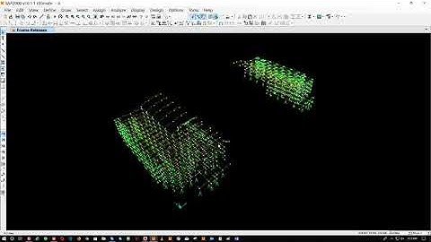 Design sap2000 v16 Steel Structure Building 6