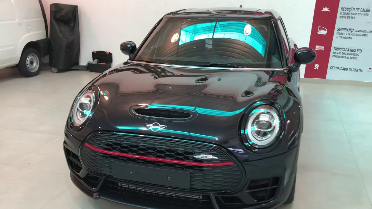 Mini Cooper - Pelicula Protecao Pintura (PPF) e Película Segurança + Solar - ArtsomAuto