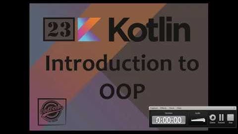 23 Kotlin Introduction to OOP in Kotlin (Urdu/Hindi)