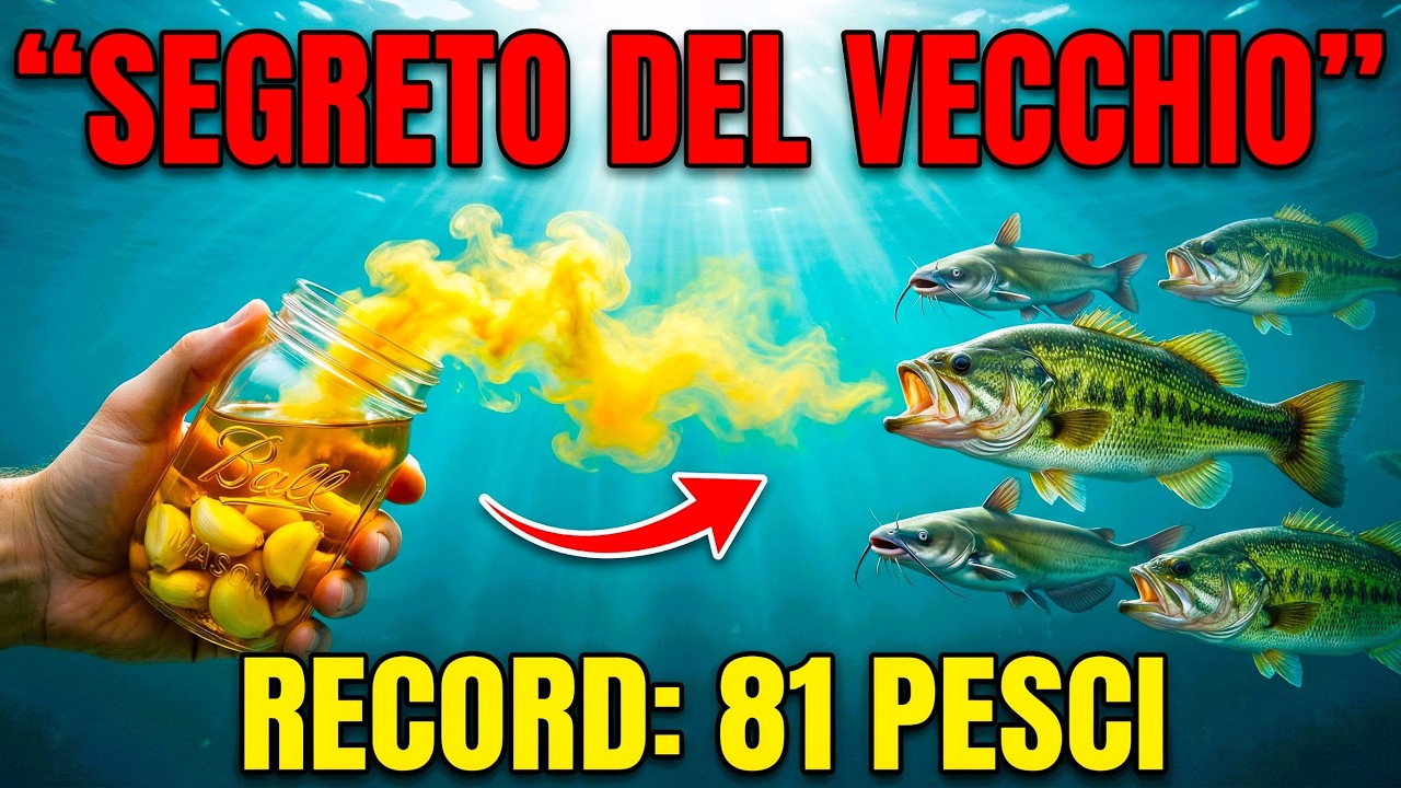 Un vecchio pescatore mi ha mostrato QUESTO e ho preso 81 pesci — i pro ...