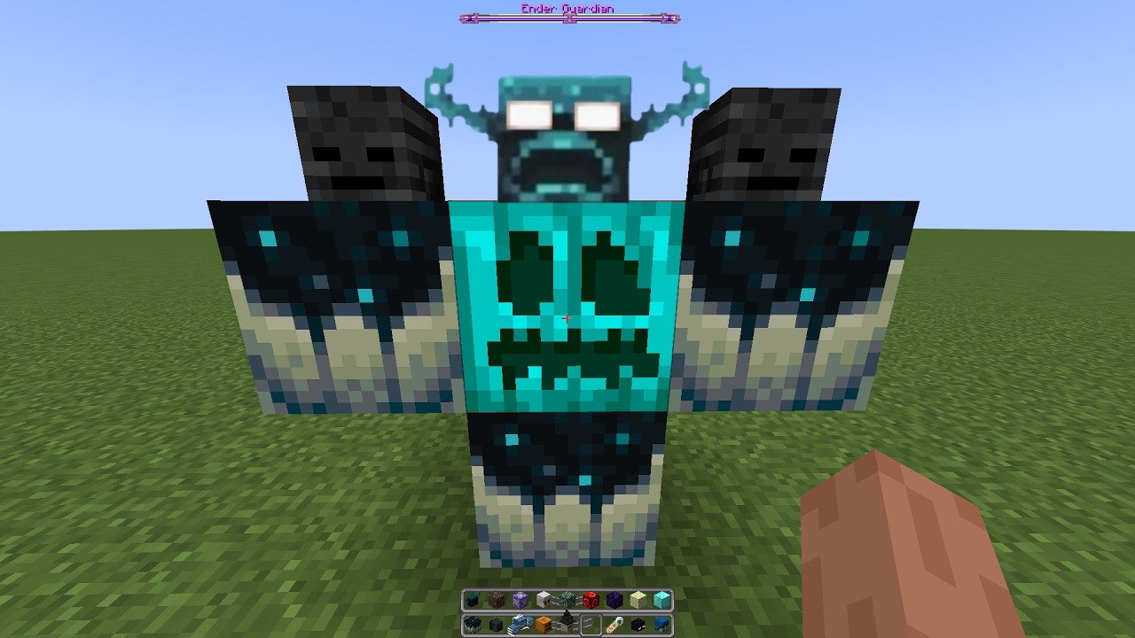 what if you create a Warden WitherZilla New Boss in MINECRAFT