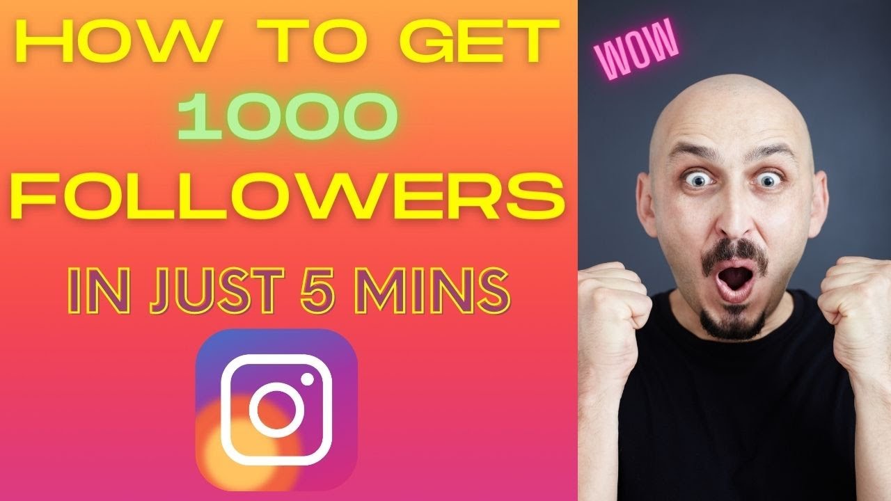 How to Get 1k Followers on Instagram in 5 Minutes [2021] by 3 ways ...