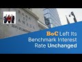 TNG Real Estate Group | BoC Left Its Benchmark Interest Rate Unchanged
