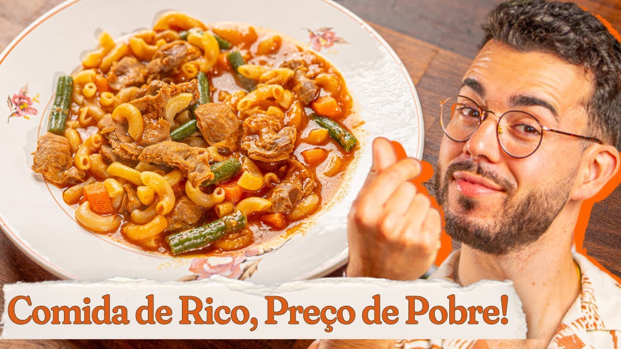 Moelas com Massinha por menos de 2€! O SEGREDO está nesta receita!