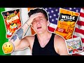 IRISH GUY TRIES WEIRD AMERICAN SNACKS!