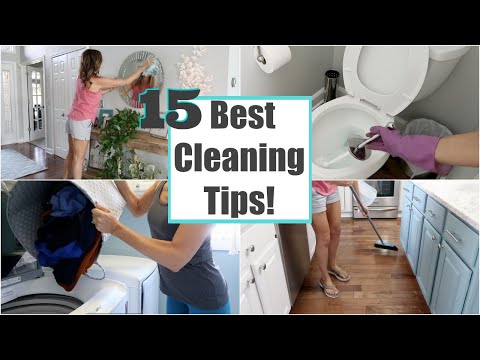 15 Best Cleaning Tips and Hacks