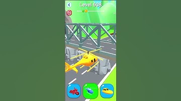 Shape shifting - لعبة Max Level - طريقة اللعب من  - تطبيق لعبة الهاتف المحمول All Level 608