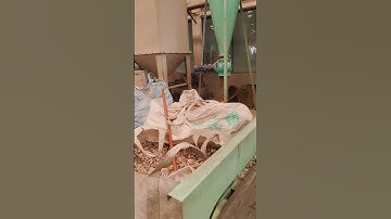 What can be done with these crushed corn cobs #corn #comminution #machine  #pulverizer