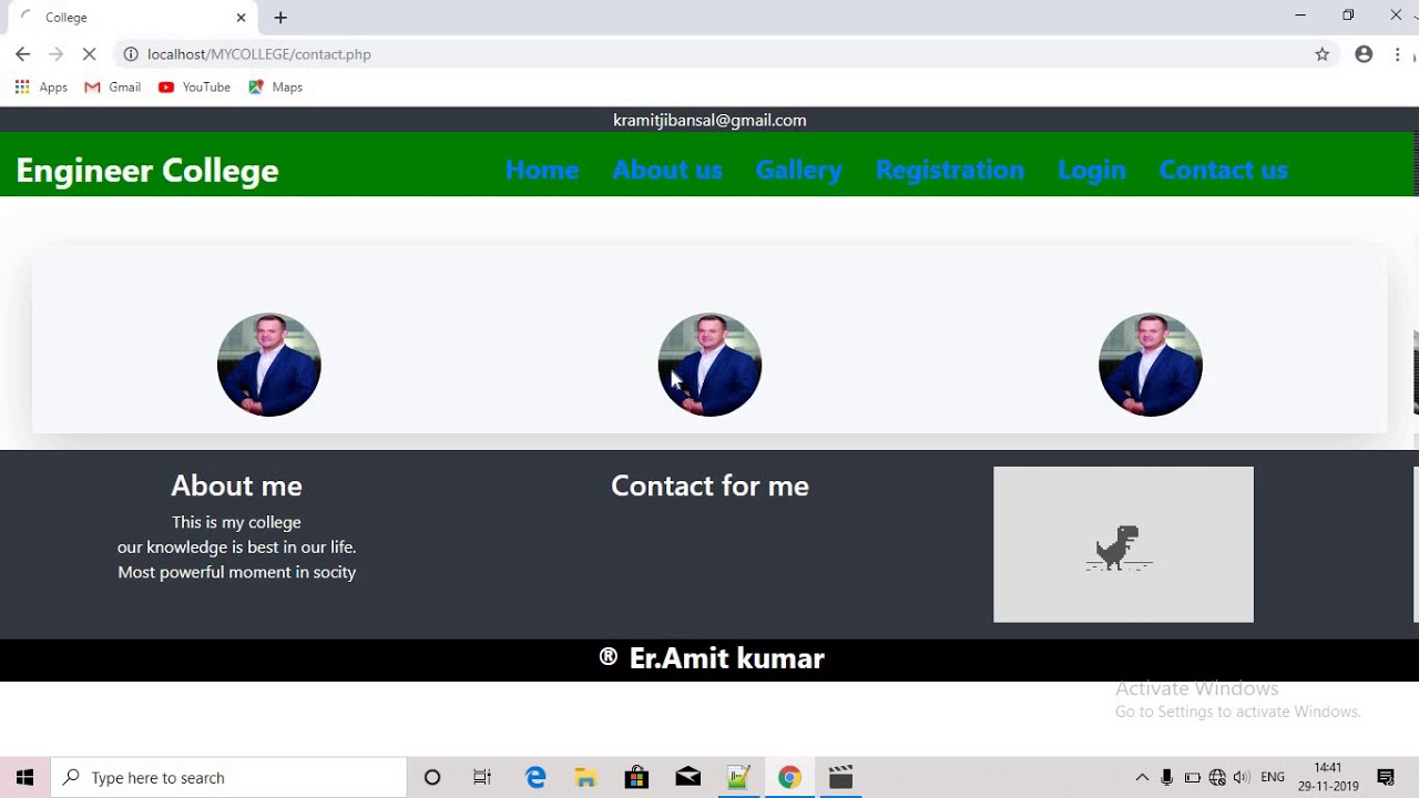 Simple Contact Us Page Design YouTube Simple contact us page design youtube