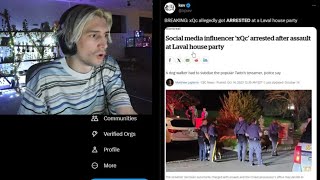 xQc Got Arrested at a House Party