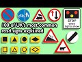 The ultimate guide to uk road signs  pass your theory test 2024  100 road signs and their meaning