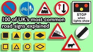 The Ultimate Guide To Uk Road Signs - Pass Your Theory Test 2024 100 Road Signs And Their Meaning