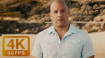 Furious 7 - Ending [4K 60FPS] (AI Upscale)