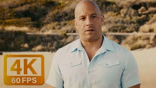 Furious 7 - Ending [4K 60FPS] (AI Upscale)