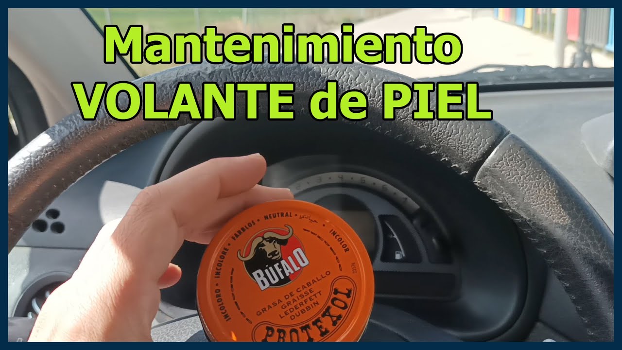 Mantenimiento para VOLANTE DE PIEL - CUERO del coche 🐎 - YouTube