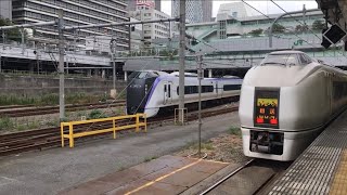【あずさ・かいじ】中央線快速E353系@新宿駅（回送）
