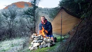 Solo Camping With No Tent In Brutal New Zealand Winter