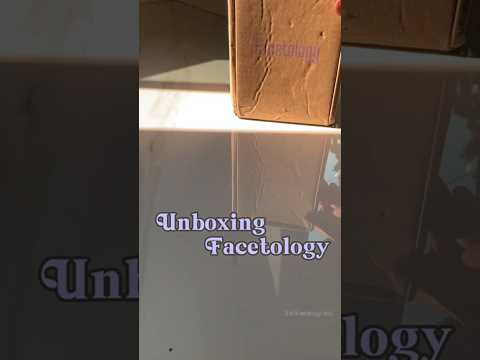 Unboxing New Product Facetology ✨