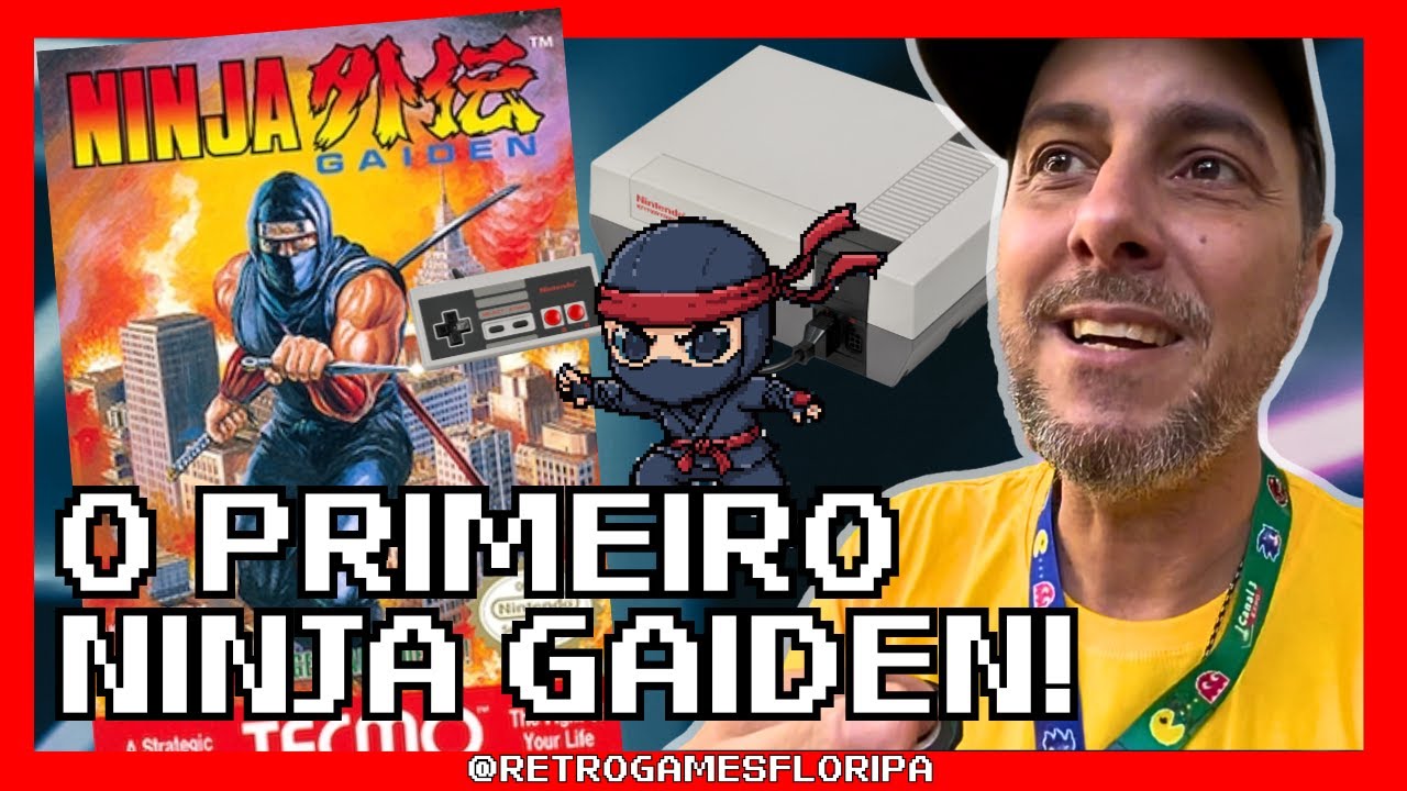 Ninja Gaiden de Nintendinho Direto do Console