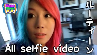 [All selfie videos] Routine work during WWE tour