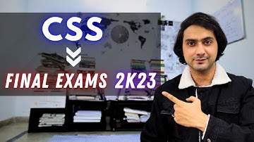 CSS Final Exam Day | Vlog | A Visual Guide to Success | Talha Chaudhry